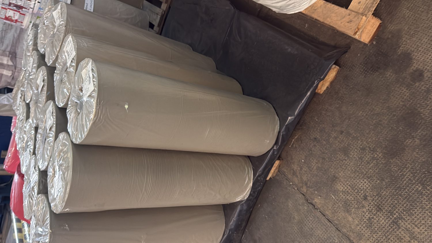 Bobinas de filme em polietileno reciclado
